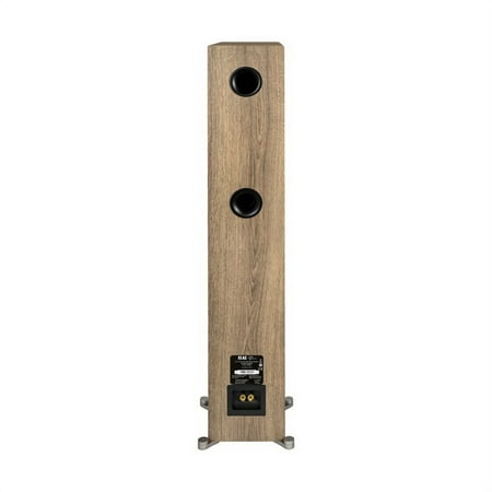 ELAC - Debut Reference Floorstanding Speaker - White/Oak