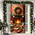 thumbnail image 6 of House Party Decorations - Door Cover Banner & Merry Christmas for Winter Christmas Party Supplies - Indoor/Outdoor 71x 35 in, 6 of 6