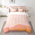 thumbnail image 2 of YST Pink Aesthetic Bedding Set, 7-Piece, Abstract Art Theme, Twin, 2 of 4