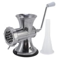 thumbnail image 2 of Manual Meat Grinder, Sausage Filling Machine Large Circular Feed Inlet Suction Cup Type Labor Saving Handle  For Restaurant For Housewife, 2 of 8