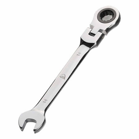 

Hloma Hloma 8-19mm Wrench Compact Adjustable Head 180-degree Rotary Professional 72-tooth Ratchet Spanner for Vehicle Maintenance
