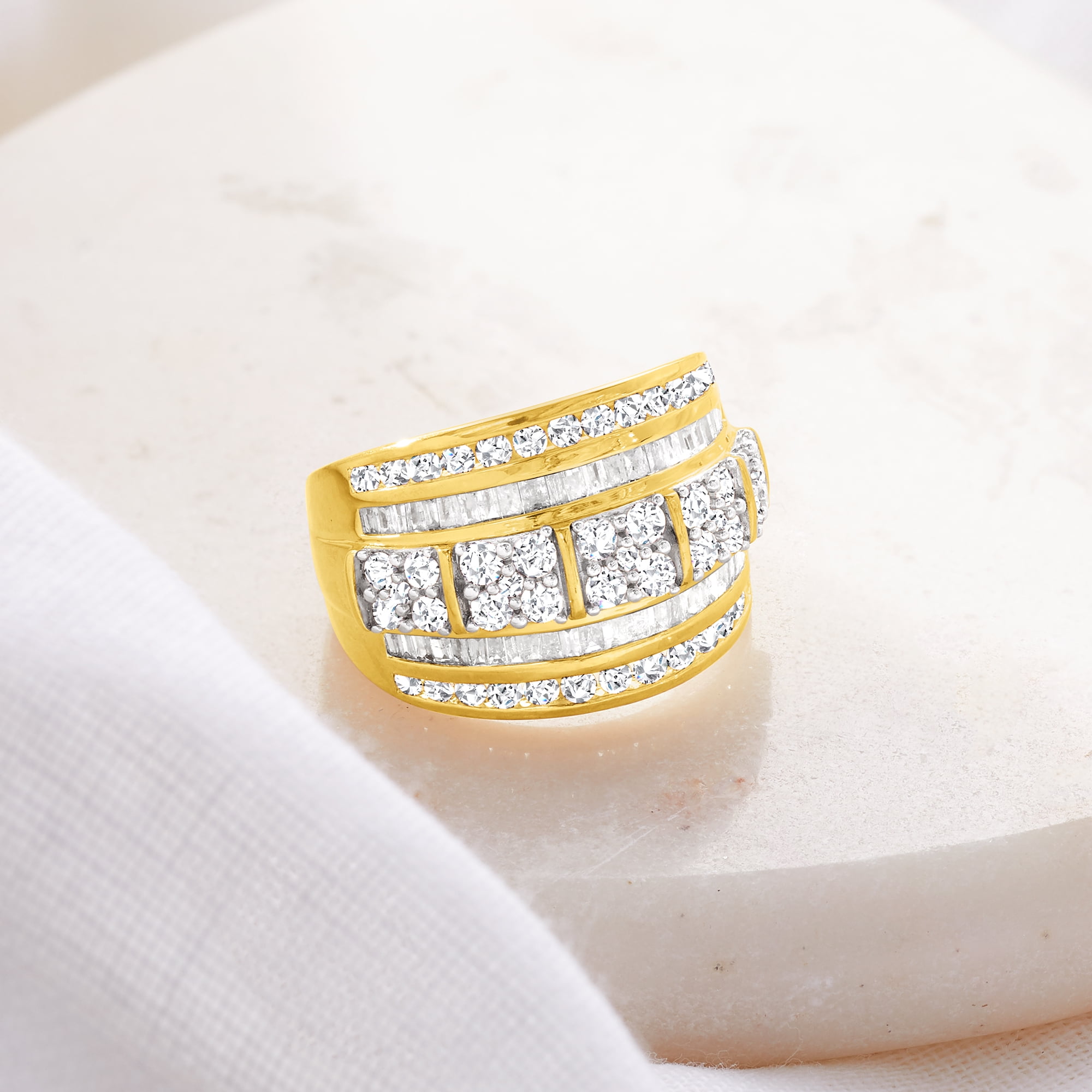 Ross simons baguette ring deals