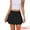 Black, variant on DARING DIVA Women's High Waist Lace Ruffle Y2K A Line Mini Skirts X-Small Black