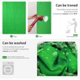 thumbnail image 2 of Backdrop(Green) 3*3m Photo Studio Folding Sheer Muslin for Photography Video and Television, 2 of 5