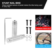 HOMEMAXS  Bicycle Pedals Mountain Biking Accessories Bicycles Man Silver