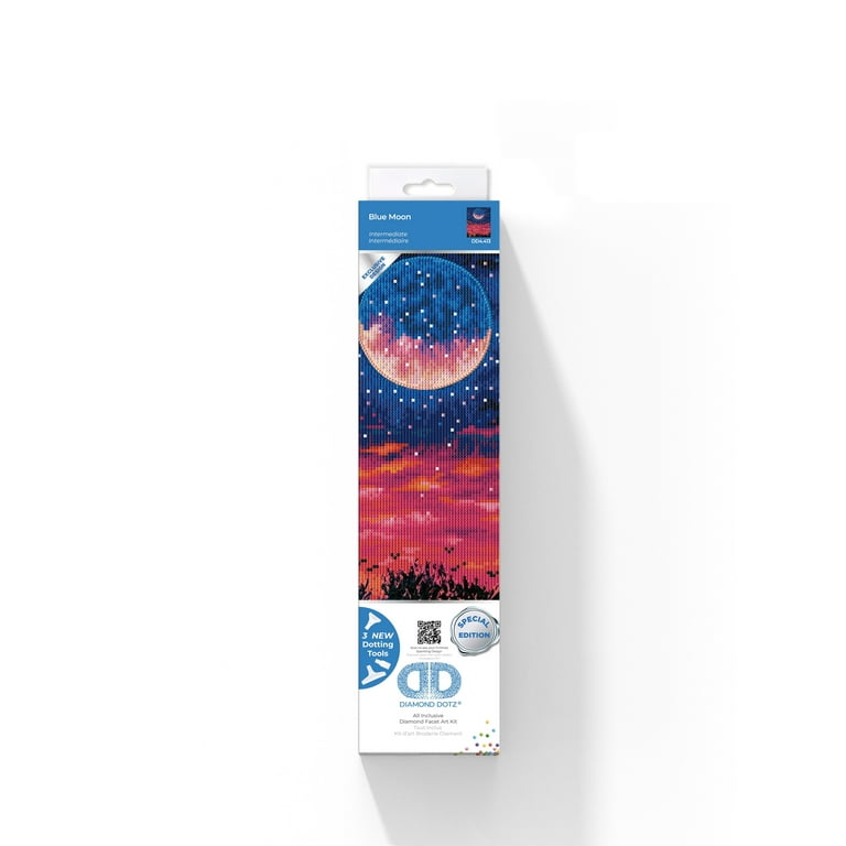 DIAMOND DOTZ® Blue Moon Special Edition Diamond Painting Kit