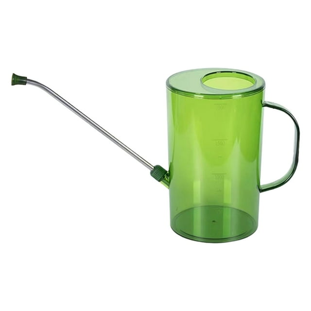 Regadera de jardín de 68 oz, regadera para plantas de interior y flores de jardín Verde
