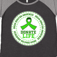 thumbnail image 4 of Inktastic Donate Life-Organ Donation Awareness Women's Plus Size T-Shirt, 4 of 5