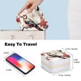 thumbnail image 4 of Mother's Day Woodpecker Portable Jewelry Box Organizer with Adjustable Grids for Rings Earrings Bracelets, 4 of 6