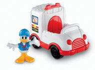 DISNEY MICKEY MOUSE CLUBHOUSE SAVE THE DAY DONALD'S AMBULANCE *NEW* 