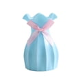 thumbnail image 2 of Dining Table Centerpiece Decor | Dining Table Decor Centerpiece | Light Blue Plastic Flower Vase Decor | Table DecorationsforDining RoomandLiving Room | Blue Vase Decorative, 2 of 5