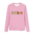 thumbnail image 5 of Pink Boy Girl Kids Girl Boy Boat Neck Tops Modest Happy Vacation Gift Thanksgiving Casual Blouse for Child Long Sleeve Print Cute Shirt Thermal Winter Fall Shirts 2025 6 Years, 5 of 5
