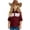 Wine, variant on LYHaoo Kids Boys And Girls Fringe Western Shirts Button Down Shirts Cowgirl Long Sleeve Tassel Shirts,5-6 Years
