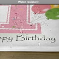 thumbnail image 6 of Ambesonne Birthday Place Mats Set of 4, Best Wishes Pink Wand, Standard Size, Pale Pink and Lilac, 6 of 6