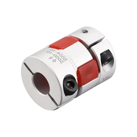 8mm to 8mm Bore L26xD20 Flexible Spider Coupler Shaft Joint for Servo Motor