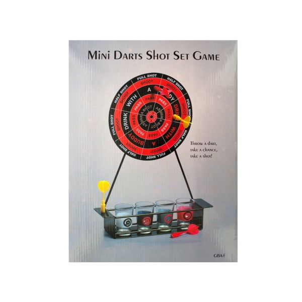 Mini Darts Shot Set Drinking Game (Pack Of 2)