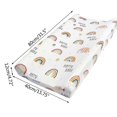 thumbnail image 3 of Baby Diaper Changing Pad Cover Reusable Nappy Changer Sleeve Soft & Breathable Diaper Mat Cushion Sheets Protector, 3 of 5