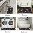 thumbnail image 6 of Fruit Kitchen Mat Set of 2, Colorful Kitchen Mats for Floor, Cushioned Anti-Fatigue Kitchen Rugs Non-Slip Comfort Standing Mat for Kitchen Sink Office, 17"x47"+17"x29", 6 of 6