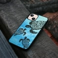 thumbnail image 4 of FINCIBO Soft Rubber Protector Cover Case for Apple iPhone 13 6.1" 2021 (NOT FIT Apple iPhone 13 mini 5.4" 2021/iPhone 13 Pro 6.1" 2021/iPhone 13 Pro Max 6.7" 2021), Ocean Sea Turtles, 4 of 5