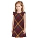 thumbnail image 1 of Balery Buffalo Check Plaid Camisón de princesa para niñas, pijama de algodón con mangas abullonadas, suave y bonito.-X-Large, 1 of 6