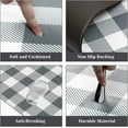 thumbnail image 4 of Kitchen Mat 2 PCS Grey and White Kitchen Floor Mat Anti Fatigue Cushioned Farmhouse Kitchen Rugs Non-Slip & Waterproof Kitchen Mats and Rugs Comfort Stand Desk Mat for Sink Laundry Office, 4 of 6