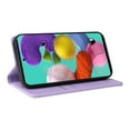 thumbnail image 6 of Wallet Case for Samsung Galaxy A53 5G, Business Style PU Leather Magnetic Adsorption Flip Folio Cover with Kickstand Card Slots Cash Holder Soft Silicone Shockproof Protective Case,Purple, 6 of 8