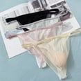 thumbnail image 2 of Men Sexy See Through Briefs Sheer Mesh Pouch Underwear Panties Lingerie Thong, 2 of 10