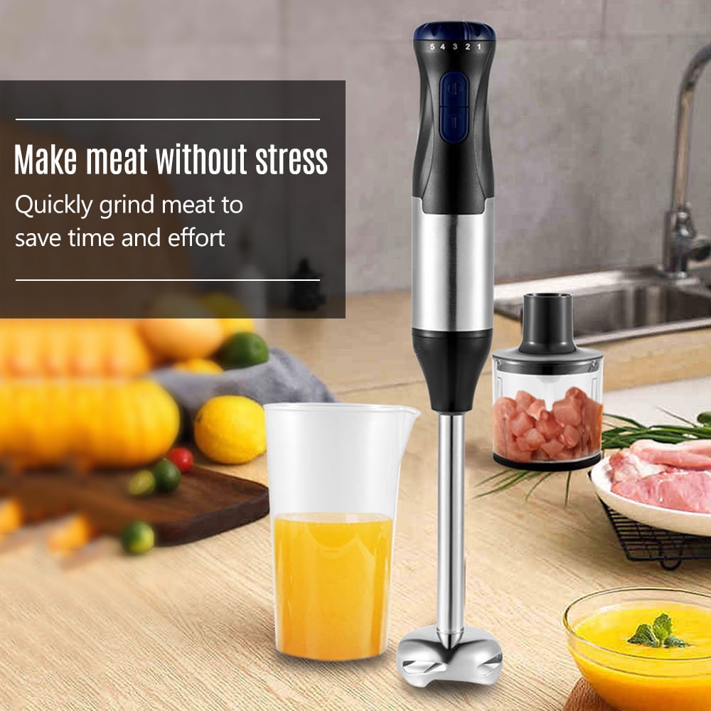 Buy Homgeek Immersion Hand Blender 6Speed 4in1 Smart Stick Blender 1000W Cooking Machine