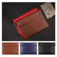 thumbnail image 5 of SUNRI PU Leather A4 File Folder Document Holder A4 File Folder Magnetic Button Design Document Organizer for Home School Offic, 5 of 15