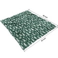 thumbnail image 4 of Green Christmas Tree Pattern Blanket,Comfortable Soft Lamb Wool Throw Blanket,All Season,Warm Lightweight Blankets for Sofa Bed Couch Living Room Chair,50"x60", 4 of 4