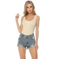 thumbnail image 4 of Purcoar Women's Open Button Bodysuit Body Shaper With Built-In Bra, 4 of 7