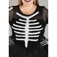 thumbnail image 6 of Women's Skeleton Beauty Plus Size Costume, 6 of 6