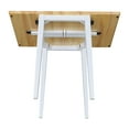 thumbnail image 4 of International Concepts Small Drop Leaf Dining Table, 4 of 8