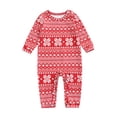 thumbnail image 3 of FOCUSNORM Pyjamas Assortis à la Famille de Noël, Haut à Manches Longues avec Pantalon, 3 of 9