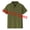 Army Green, variant on Boys' School Uniform Short Sleeve Polo Shirt, Button Closure, Comfortable & Soft Pique Fabric