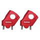 thumbnail image 1 of Abrazadera de Elevador de Manillar Única de 2.2 cm de Aleación de Aluminio para Motocicletas Kawasaki Suzuki ATV Quad Dirt Pit Pocket Bike Scooter Rojo 2 Juegos, 1 of 7