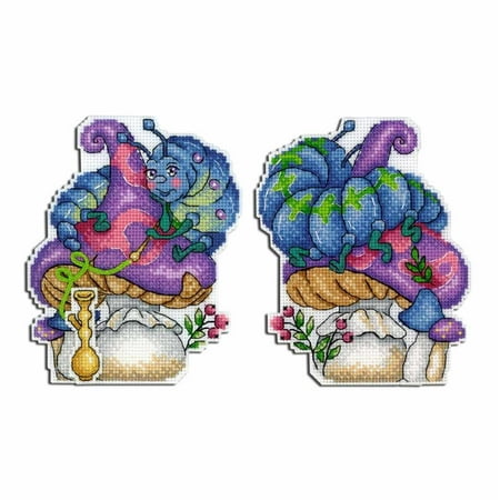 UPC: 4627128735209 | Cross Stitch Kit Wise Caterpillar P-400 / SR-400 Needlework Nature MP Studia Multi-Color
