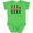 Apple Green, variant on Christmas Dabbing Tin Soldier Boys or Girls Baby Bodysuit