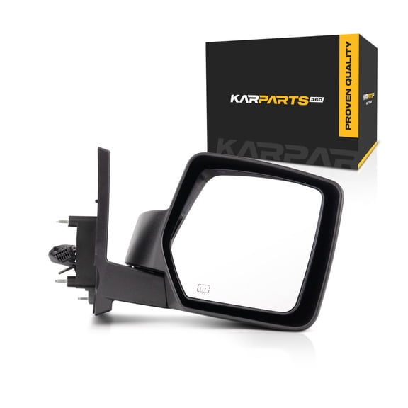 For Jeep Patriot 2010-2016 Door Mirror Passenger Side | Power | Heated | Textured | Replacement For 5155458AL | CH1321337