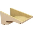 thumbnail image 5 of 12"W x 24"D x 12"H Wide Diane Rough Cedar Woodgrain TimberThane Corbel, Primed Tan, 5 of 6