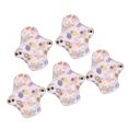 thumbnail image 1 of 5 Pcs Serviettes Hygiéniques Lavables, Serviettes de Soins Post-Partum Réutilisables, Serviettes de Maternité Étanches, Produits pour Période Menstruelle, Serviettes de Soins pour Femmes Post-Partum, Période Menstruelle, 1 of 8