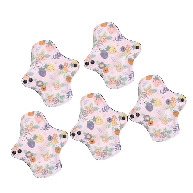Washable Sanitary Pad, Super Plus Absorbency Washable Feminine Pad Waterproof for Travel S