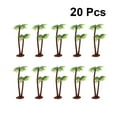 thumbnail image 5 of Masteelf 20pcs 14cm Artificial Tree Realistic Tree Cake Topper Green Tree Model DIY Garden Sand Table Landscape Scene Layout Ornament, 5 of 10