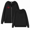 thumbnail image 4 of Towmus Women Cute Giaphics Full Zip Up Hoodie Cotton Jacket with Pockets Aesthetic Sweatshirt, 4 of 4