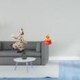 thumbnail image 2 of Figuras de payasos,Estatua de payaso,escultura,adorno de mesa,Escultura de escritorio,Estatua de la Cuenca del Tesoro Feng Shui Regalo de Cumpleaños,Adorno de mesa artesanal para decoración, 2 of 8