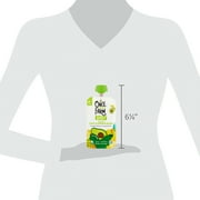 Once Upon a Farm Organic Refrigerated Baby Food Fruit & Veggie Blend Pineapple, Banana & Avocado with Mint, 3.2oz Pouch