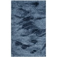 thumbnail image 4 of SAFAVIEH Retro Panit Abstract Runner Rug, Light Blue/Blue, 2'3" x 7', 4 of 10
