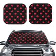 thumbnail image 2 of Sikiie red lips Print Foldable Car Windshield Sun Visor, Car Window Sunshade Suitable for Sedan, SUV and Truck Car Accessories-Large, 2 of 6