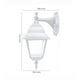 thumbnail image 2 of Farol Cuadrado Base Suspendido Blanco Adir 1602-B, 2 of 3