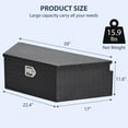 thumbnail image 3 of Trailer Tongue Box,39 Inch Trailer Tool Box,Waterproof Tool Storage Box for Trailer Tongue,Truck Storage with Lock Trailer Box, 3 of 9